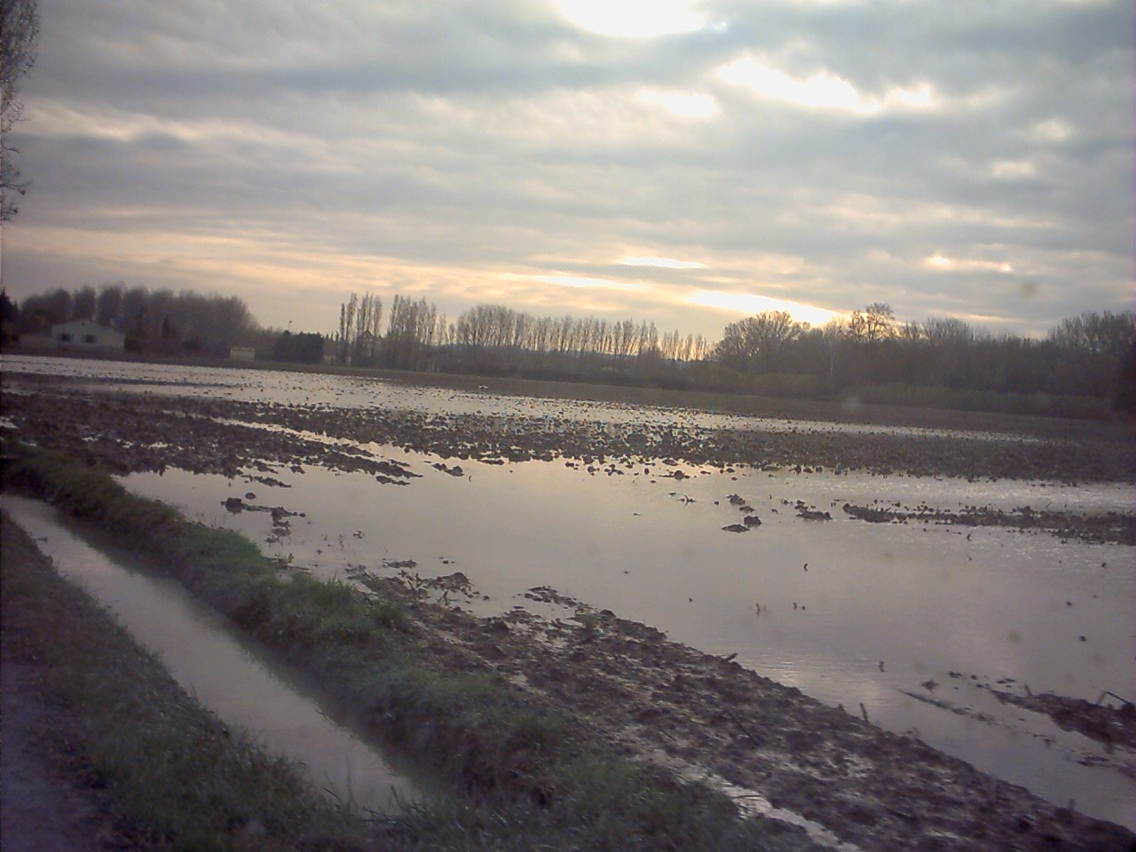 2002 CADEROUSSE champs inondés
