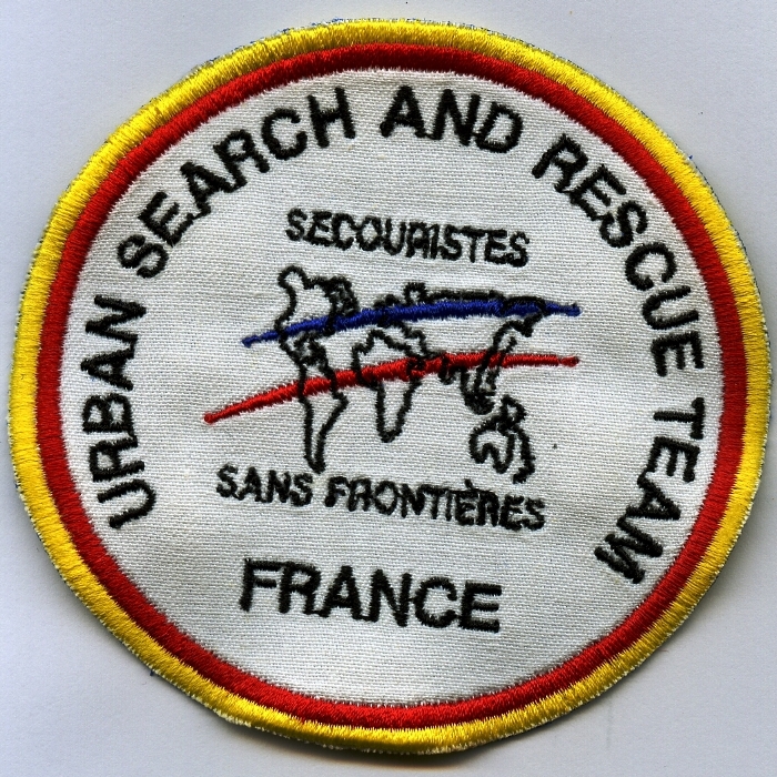 L'écusson USAR Team des équipiers opérationnels SSF