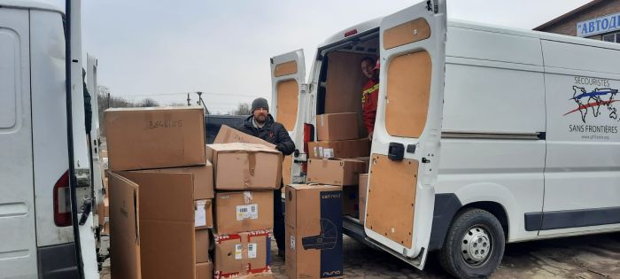 SOLIDARITE UKRAINE : UNE PREMIERE MISSION REUSSIE